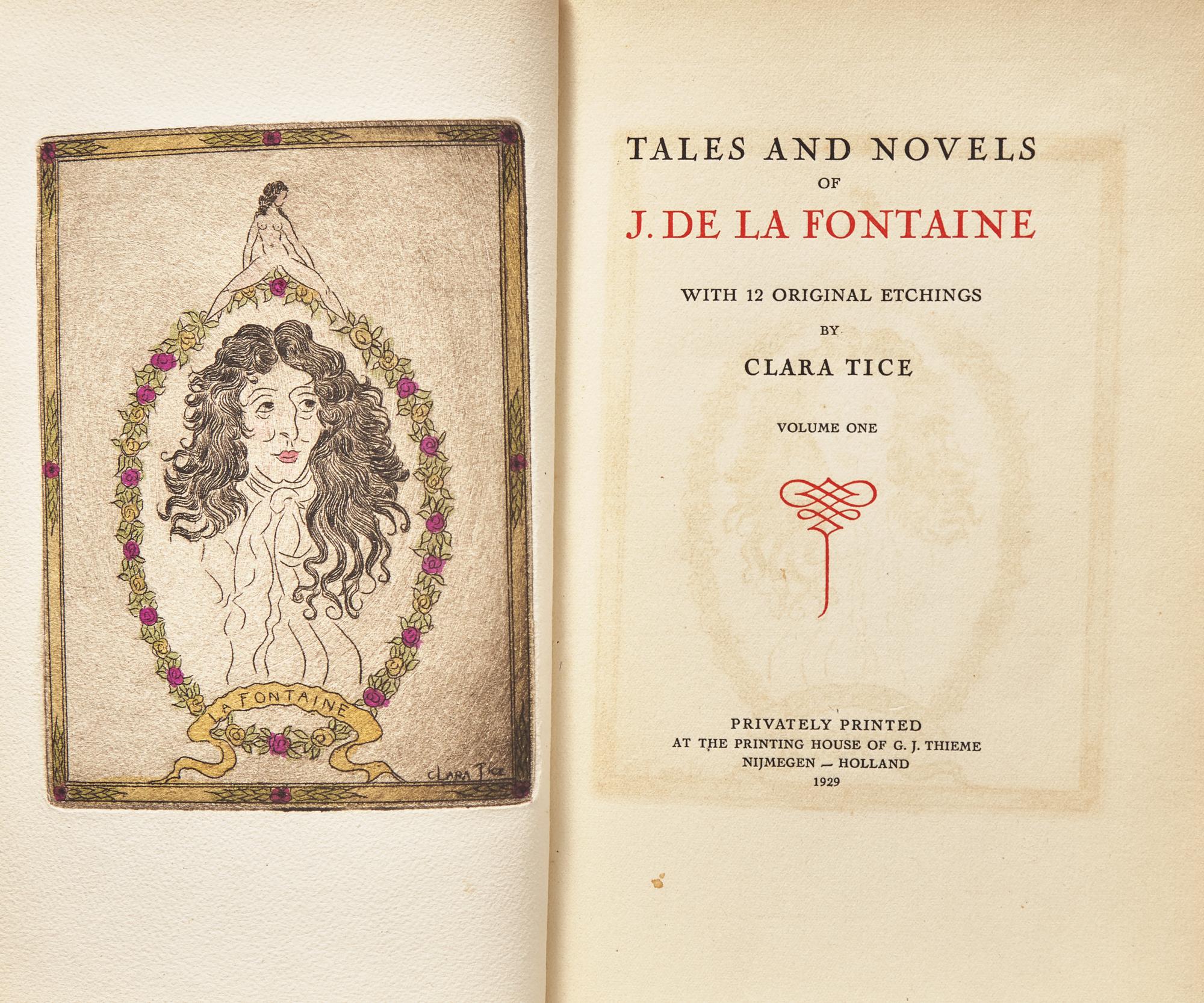 [Literature] [Tice, Clara] Group of 3 Titles