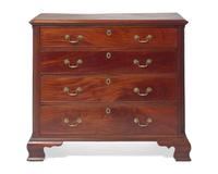 A Chippendale Mahogany Chest of Drawers, Philadelphia, PA, Circa 1770