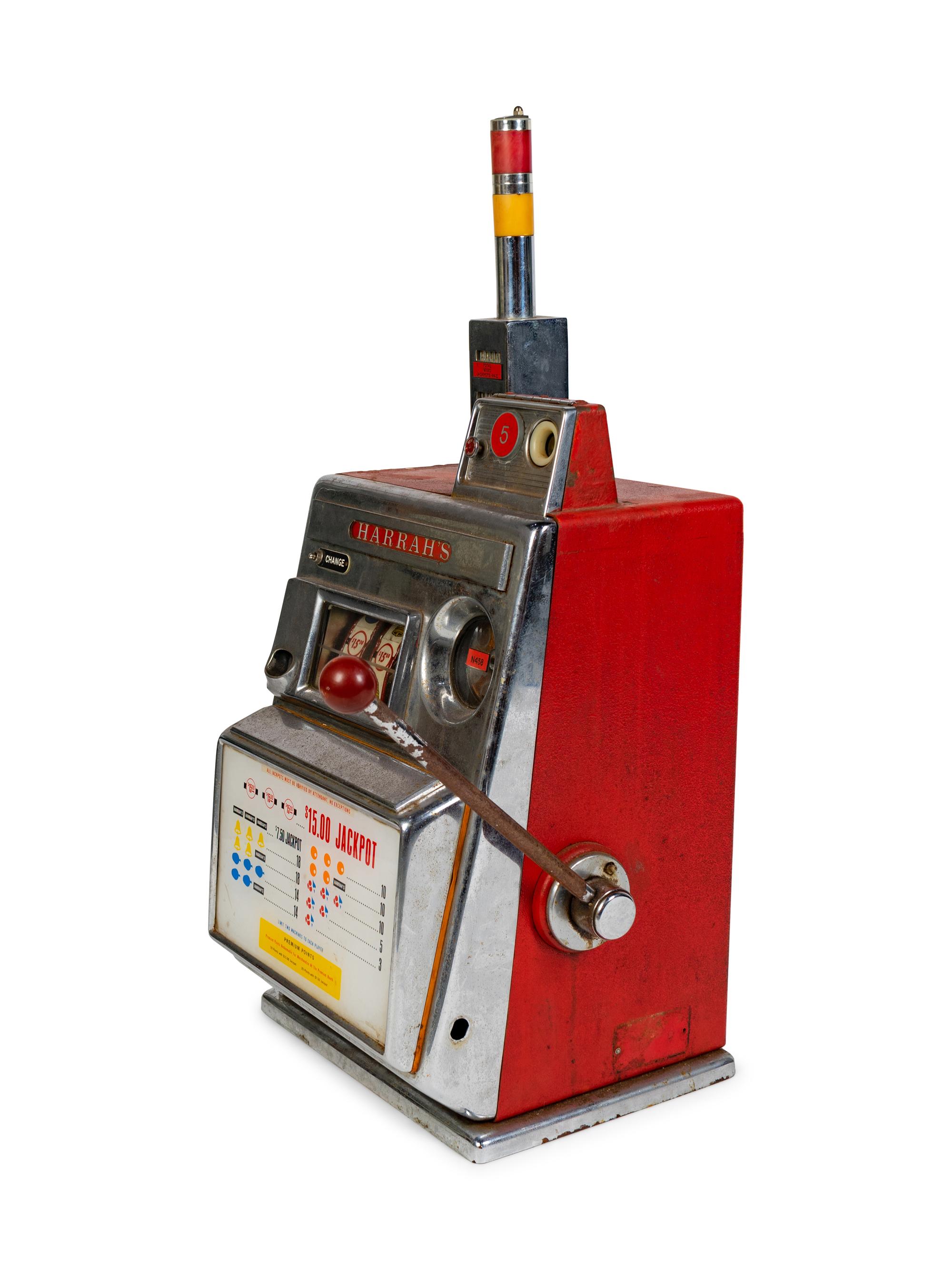 A Harrah’s Casino Slot Machine