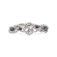 DIAMOND AND SAPPHIRE BRACELET