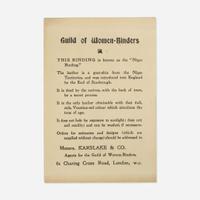 [Fine Bindings] [Guild of Women-Binders] Group of 2 Titles