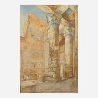 Henry Roderick Newman (American, 1833-1918) Ruins of the Temple of Isis, Philae