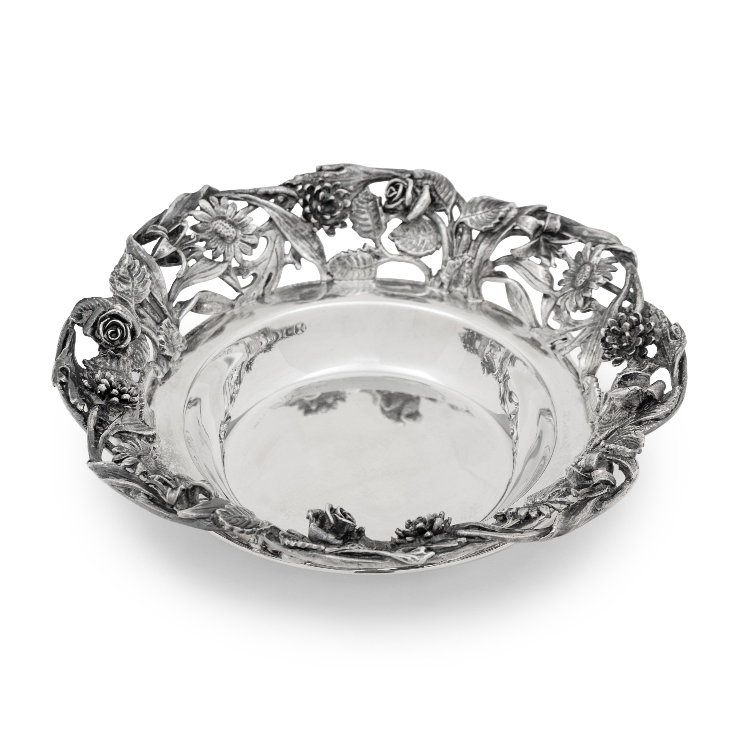An Italian Silver Dish