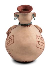 Figural Pottery Vase