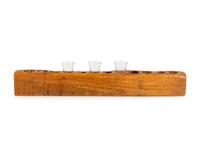 A French Provincial Twelve-Light Wood Candle Holder