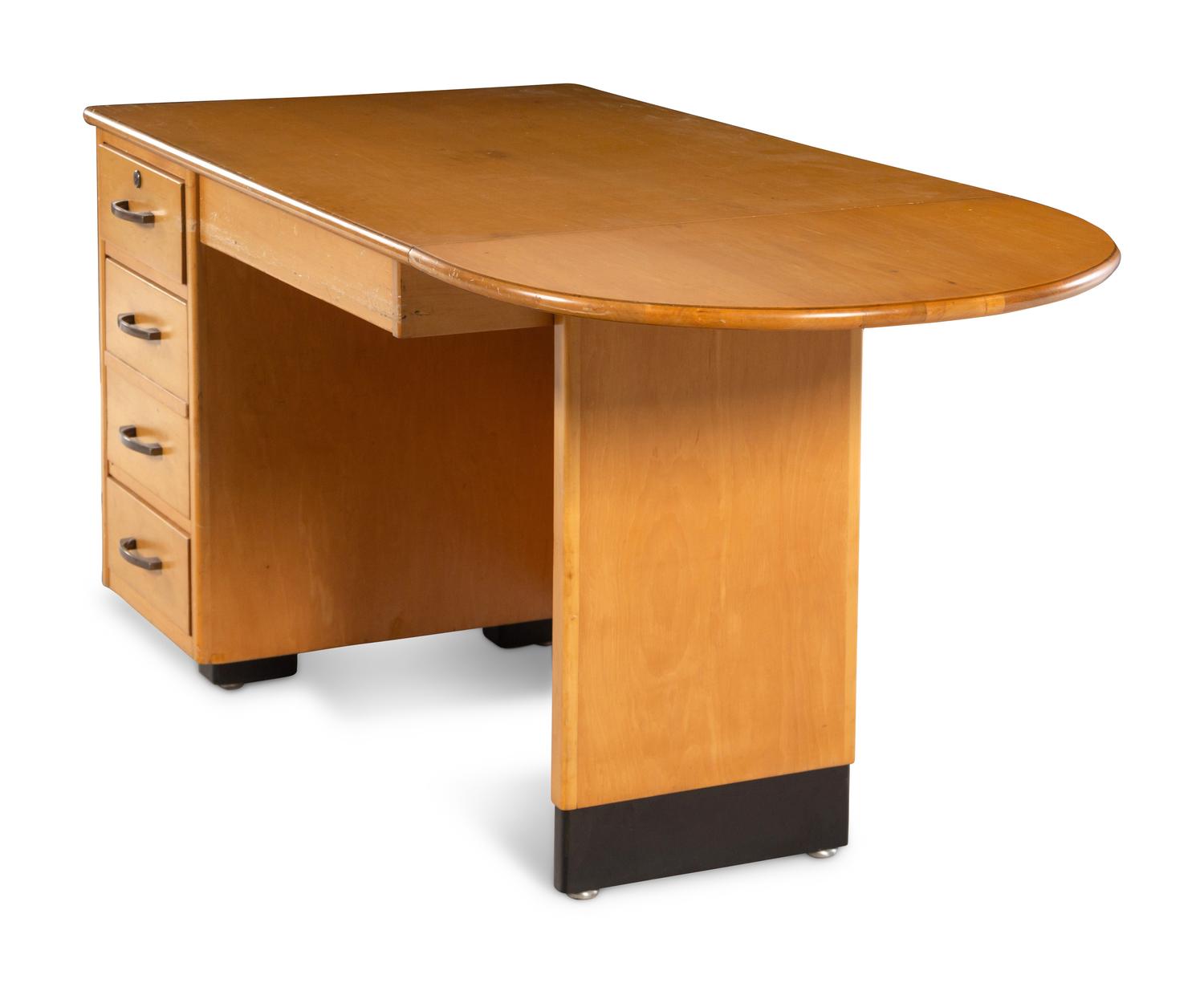 A Modernist Drop-Leaf Desk