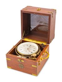 A Swiss Two-Day Ship's Chronometer from the S.S. Redondo