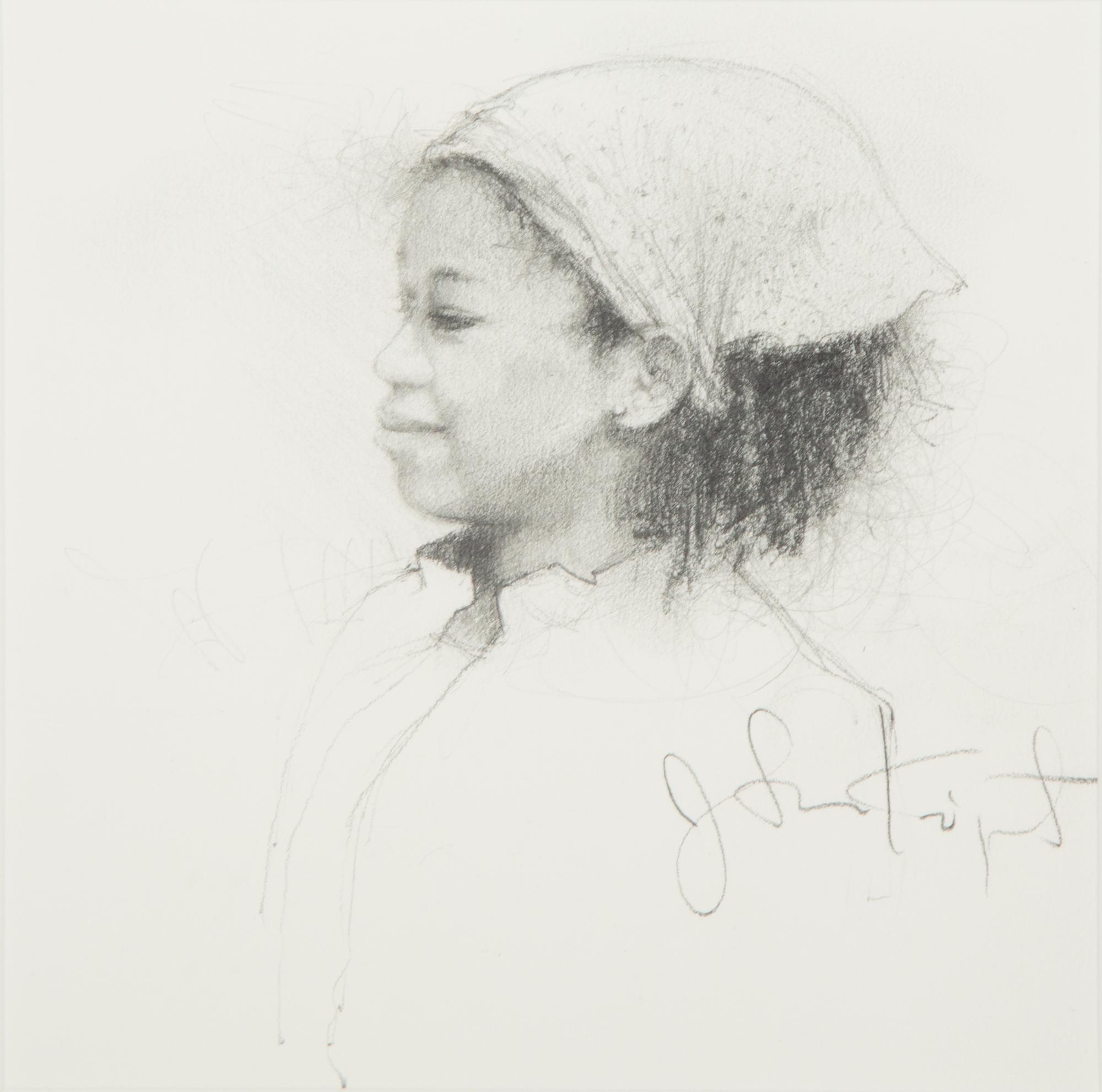 My Sun Hat, Sunday Best, Girl in Scarf, and Little One
