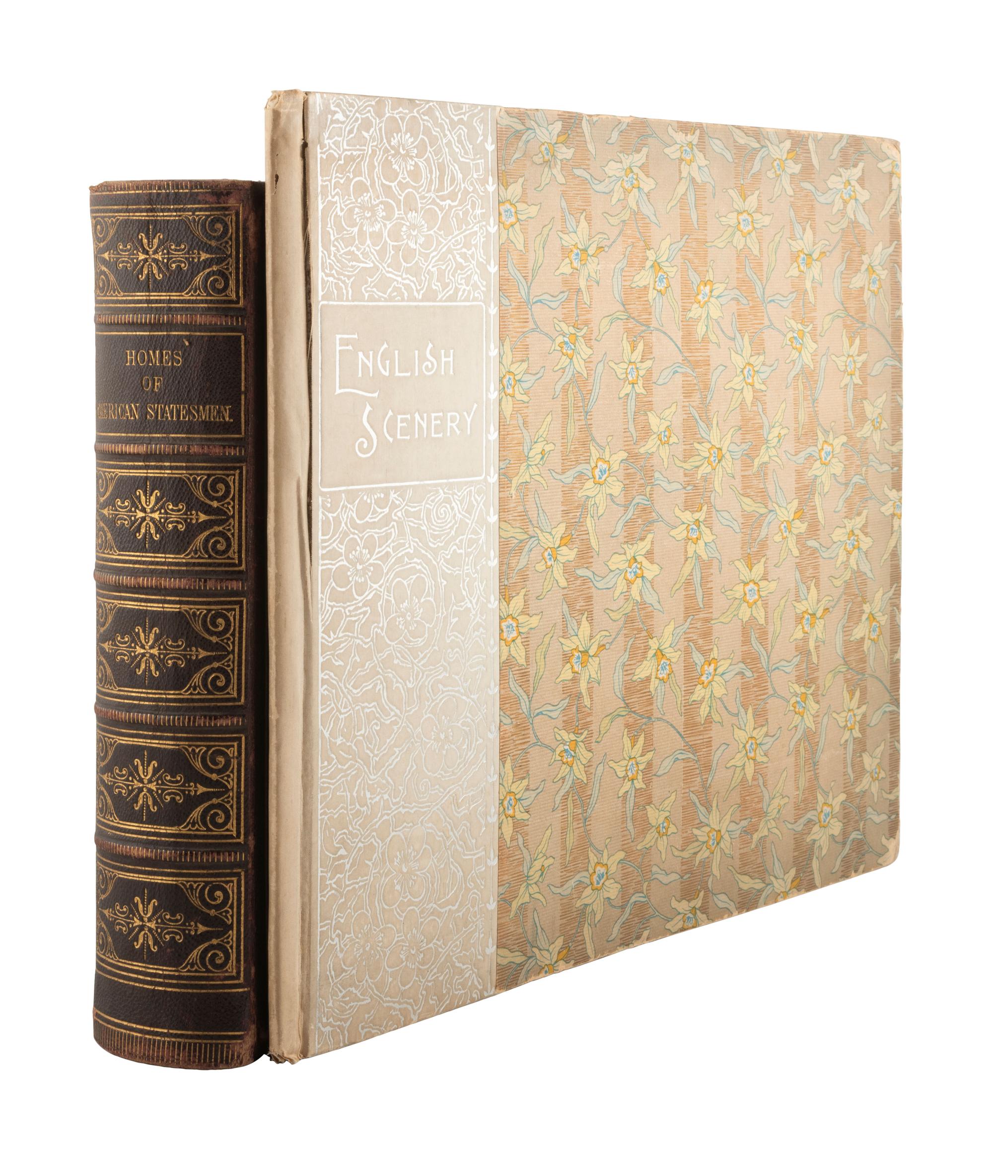 [EARLY PHOTOGRAPHY - BOOKS]. Homes of American Statesmen . New York: G.P. Putnam & Co., 1853. Plus.
