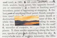 End (from the Landfall Press 30th Anniversary portfolio)