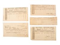 [ILLINOIS] -- [BOYLE, John (1777-1849)]. Archive of correspondence and documents related to the land holdings of speculator, businessman, and Secretary of the Navy John Boyle.