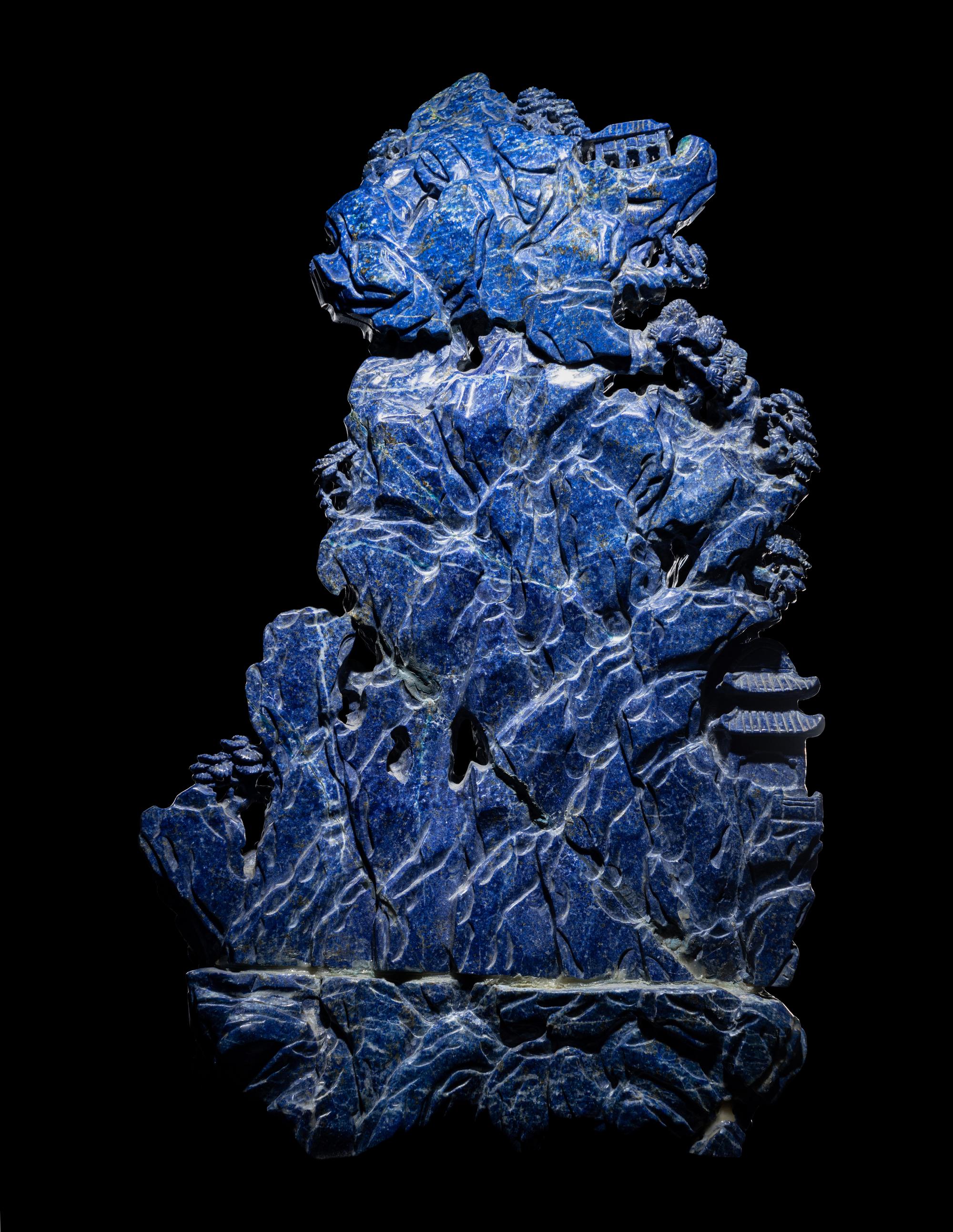 A Large Lapis Lazuli Mountain