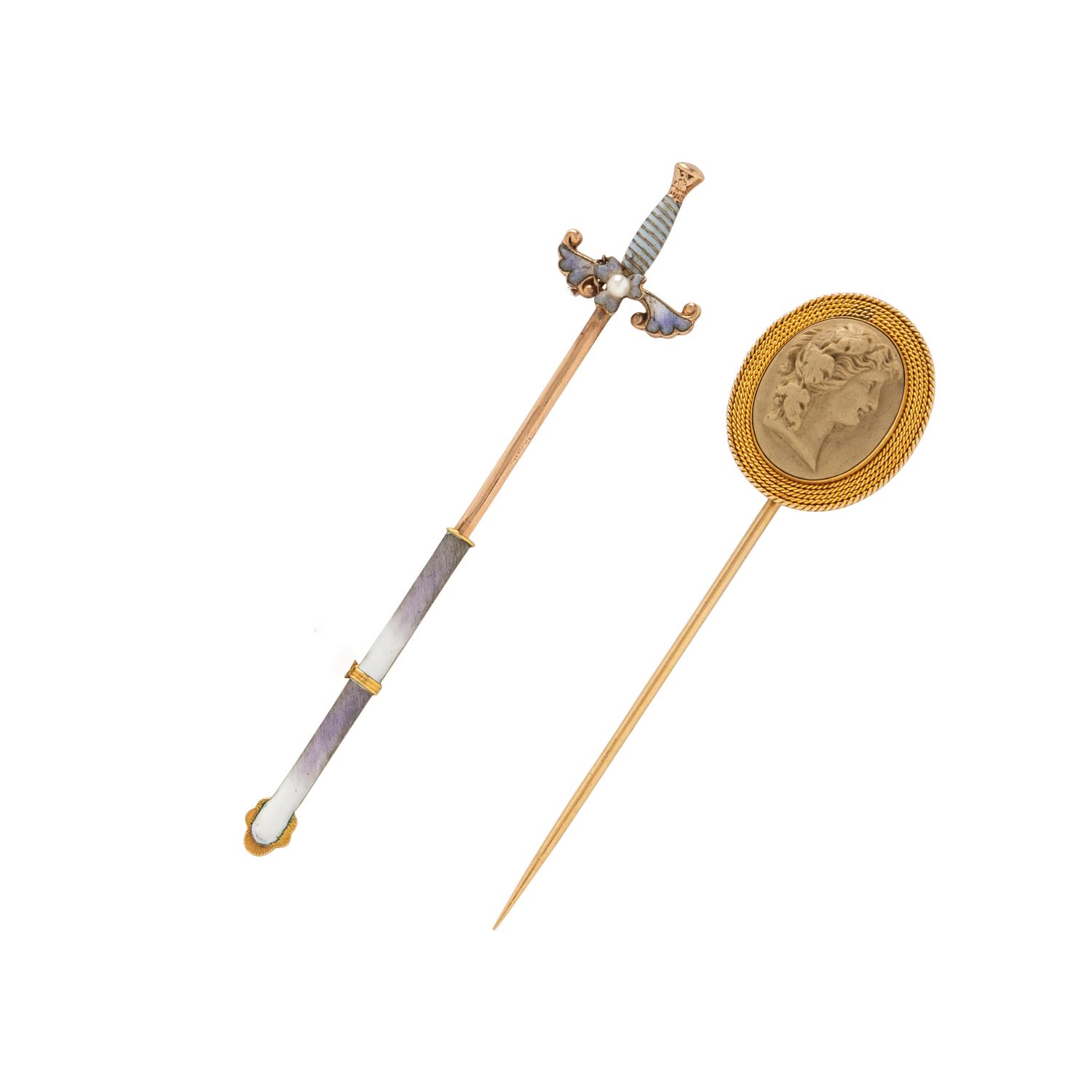 COLLECTION OF STICK PINS