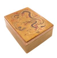 A Large Japanese Gilt Lacquer Box and Cover EARLY 20TH CENTURY Height 16 x width 12 1/8 x depth 5 3/8 inches. — EARLY 20TH CENTURY