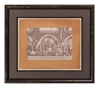 FOSTER, Thomas G., photog. Portrait of the 1908 American Olympic Team incl. Hopi Louis Tewanima.