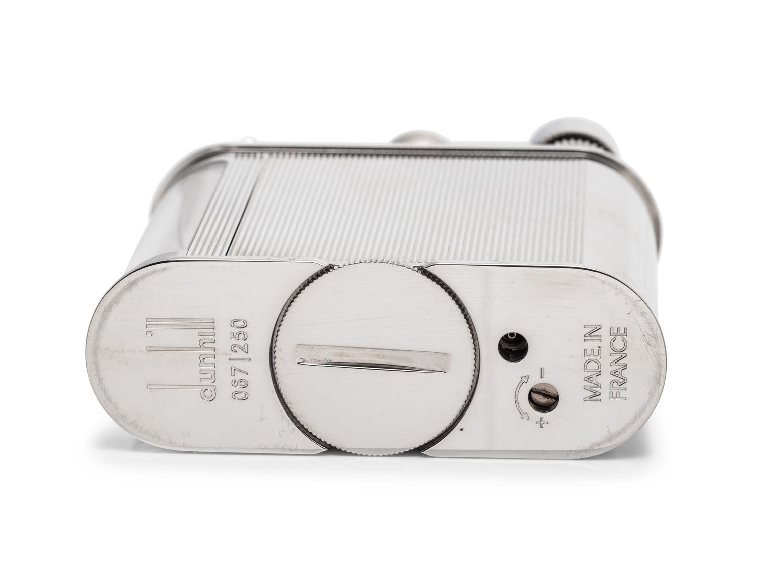 ALFRED DUNHILL, LIGHTER WITH CLOCK