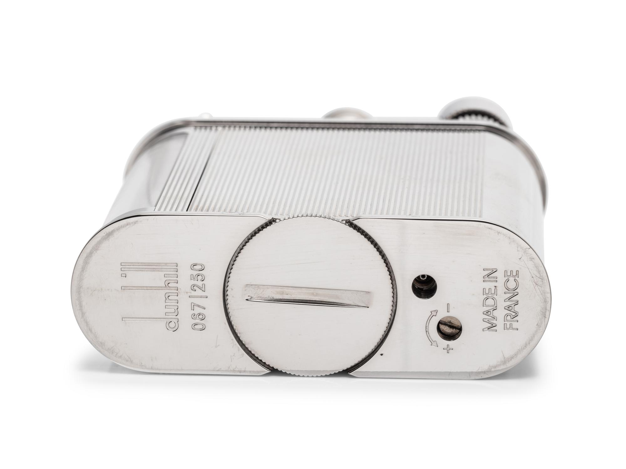 ALFRED DUNHILL, LIGHTER WITH CLOCK