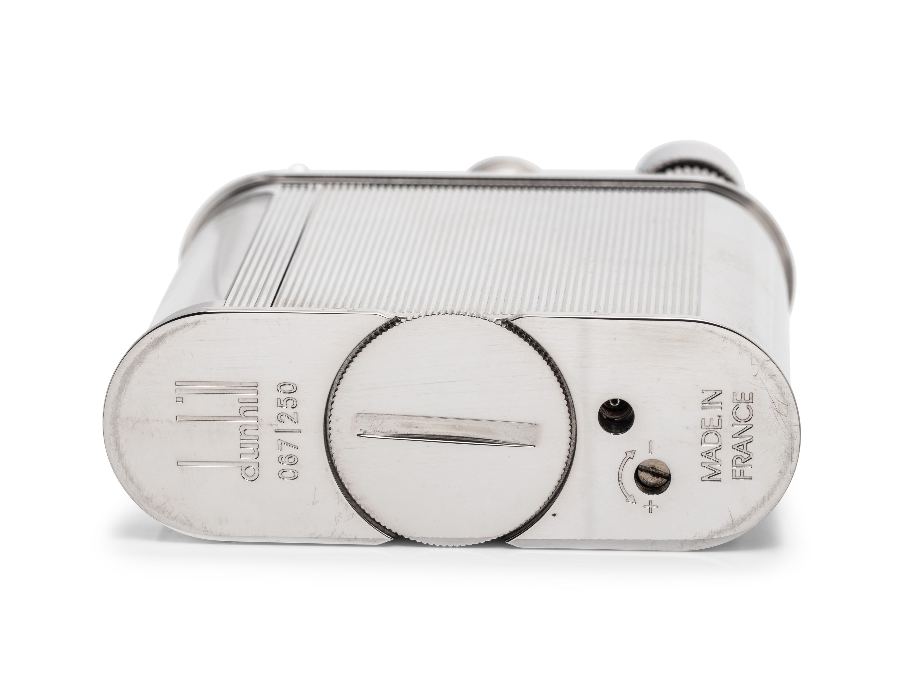 ALFRED DUNHILL, LIGHTER WITH CLOCK
