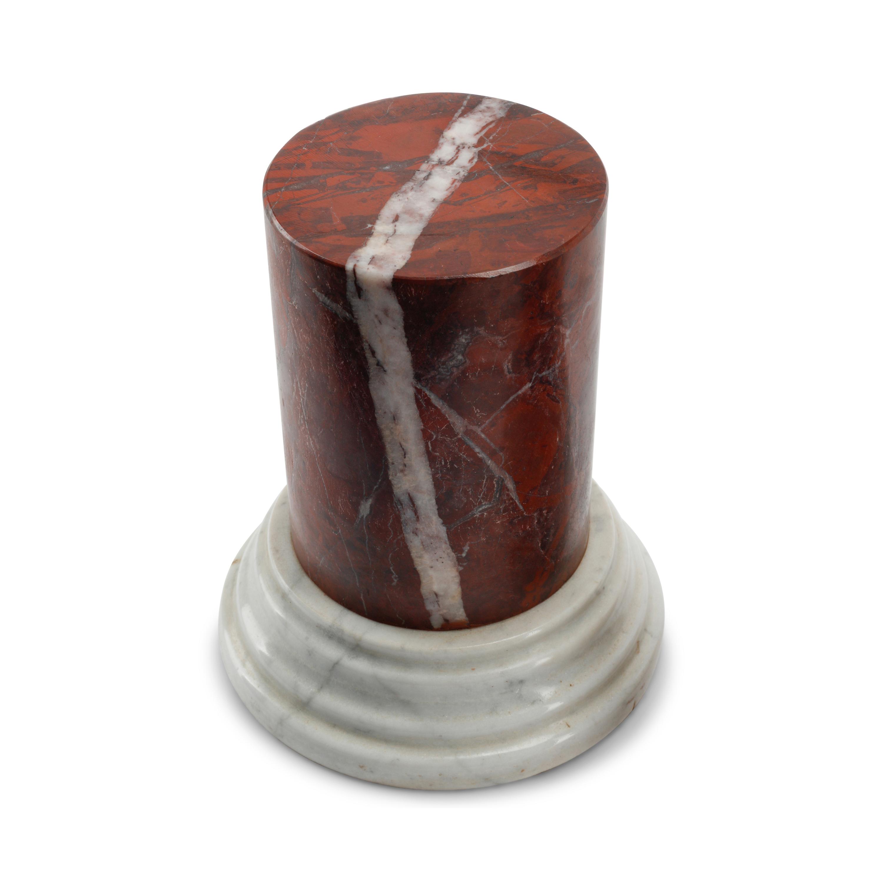 A Group of Italian Grand Tour Style Marble Miniature Columns