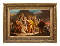 Archimedes Burns the Roman Fleet with Mirrors