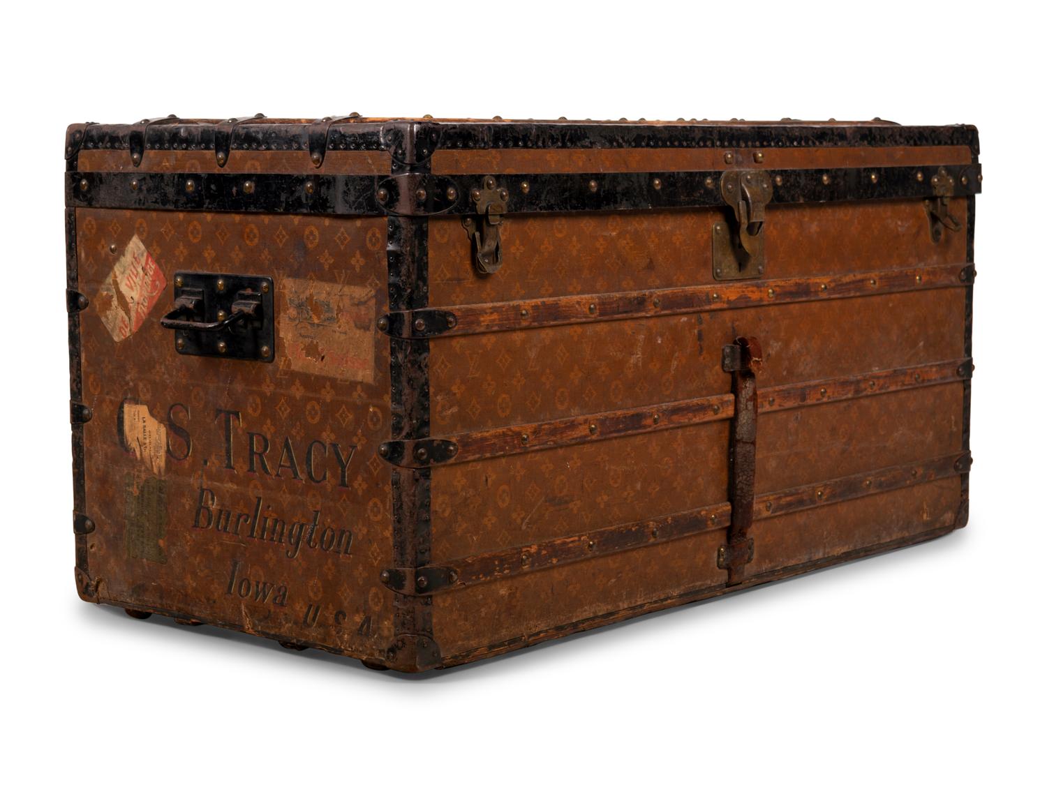Louis Vuitton Steamer Trunk, Early 20th Century
