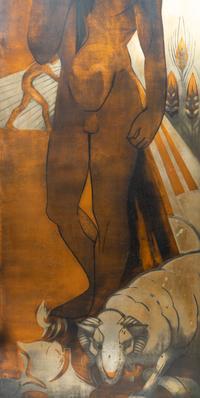 Man with Ram