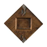 [CIVIL WAR]. Enameled XV Corps - 2nd Division badge.