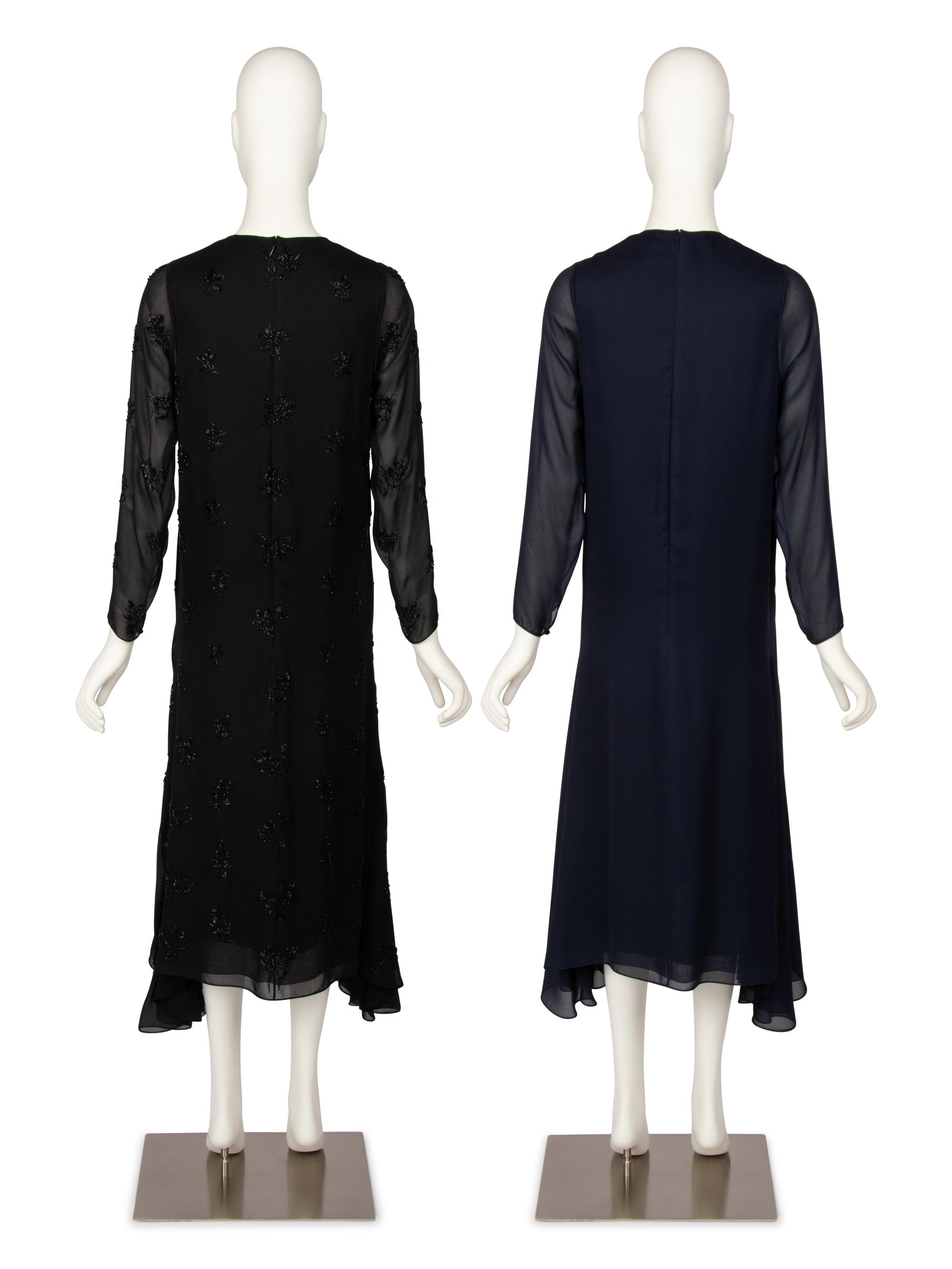 Two Christian Dior Haute Couture Dresses, Fall 2014