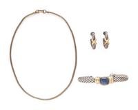 DAVID YURMAN, COLLECTION OF STERLING SILVER JEWELRY