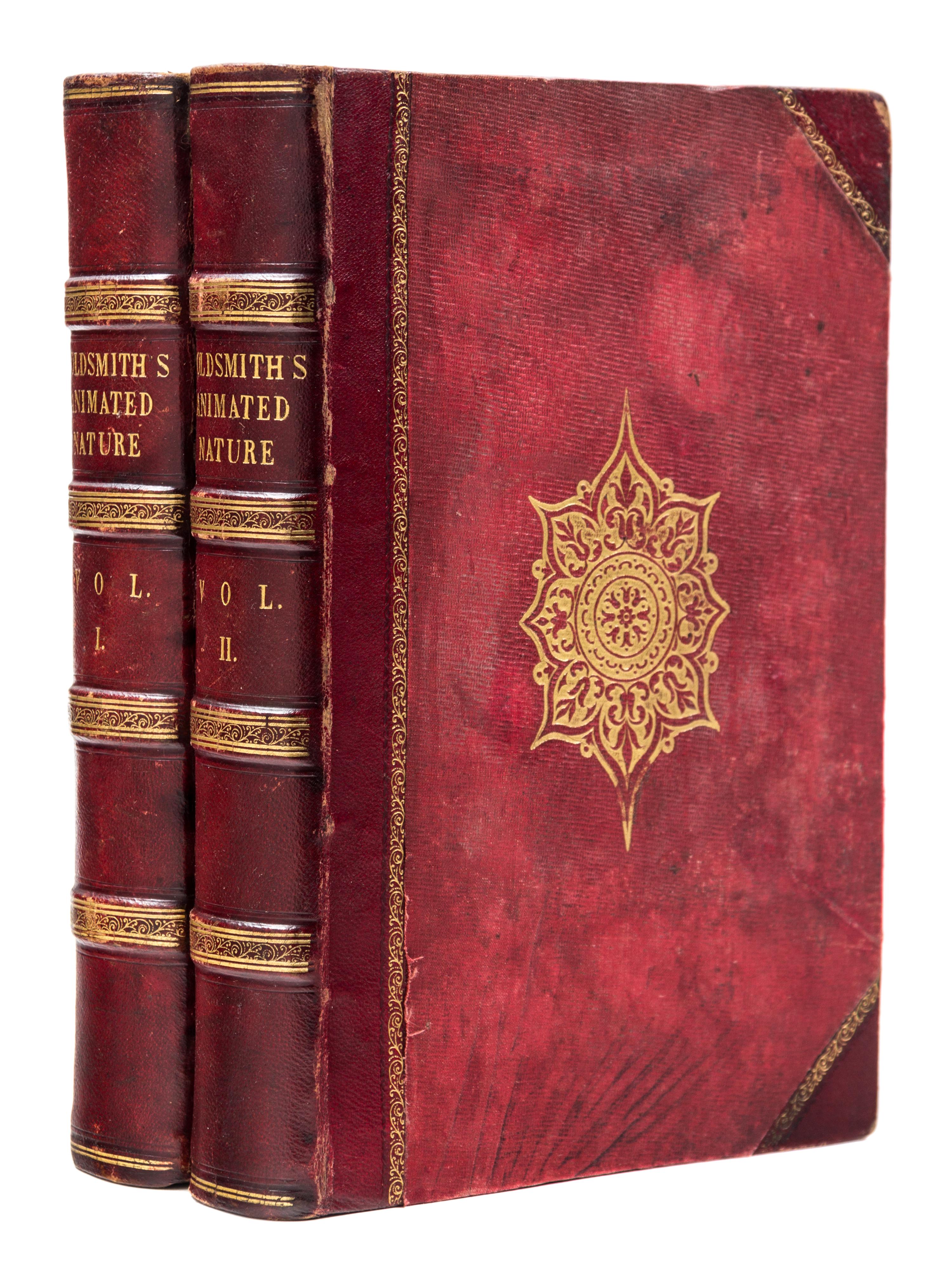 GOLDSMITH, OLIVER. A History of the Earth and Animated Nature. London, 1847. 2 vols.