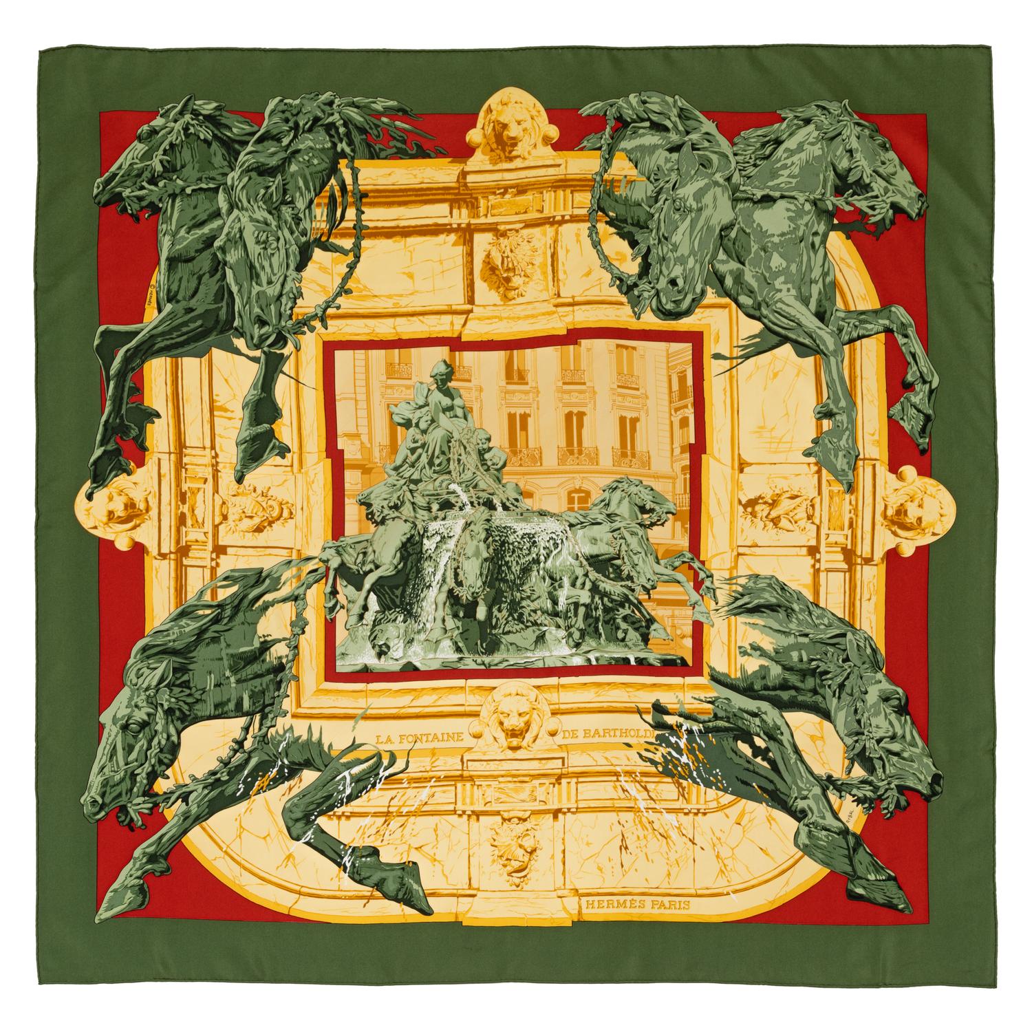 Hermès 90cm Silk Scarf