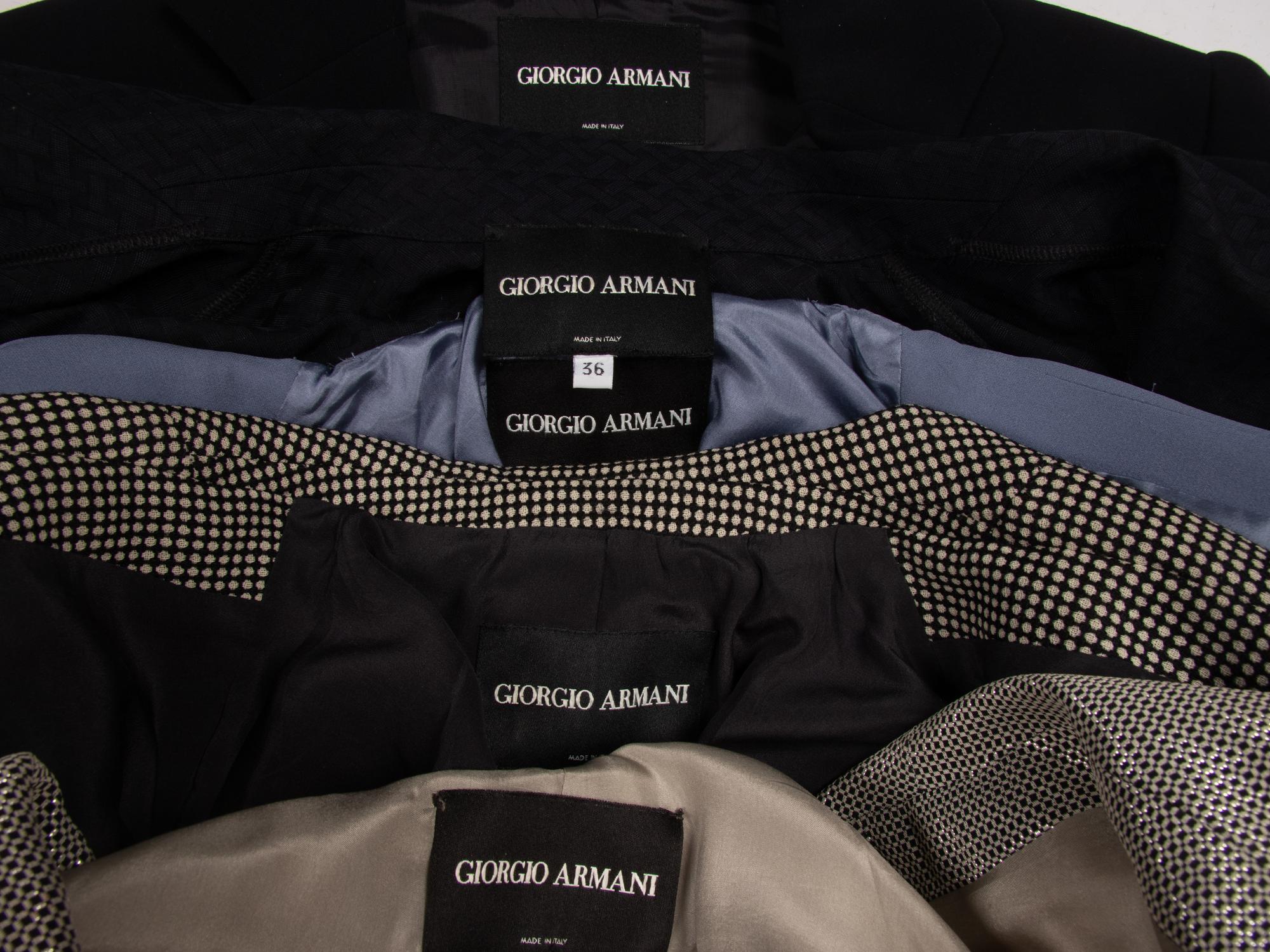 Giorgio Armani, Five Jackets