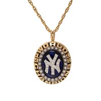 A 1998 New York Yankees World Series Champion Pendant — Gifted by Owner George Steinbrenner to His Sister, Susan Norpell