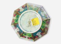 A Small Wedgwood Black Fairyland Lustre Octagonal Bowl, UK, 1920s