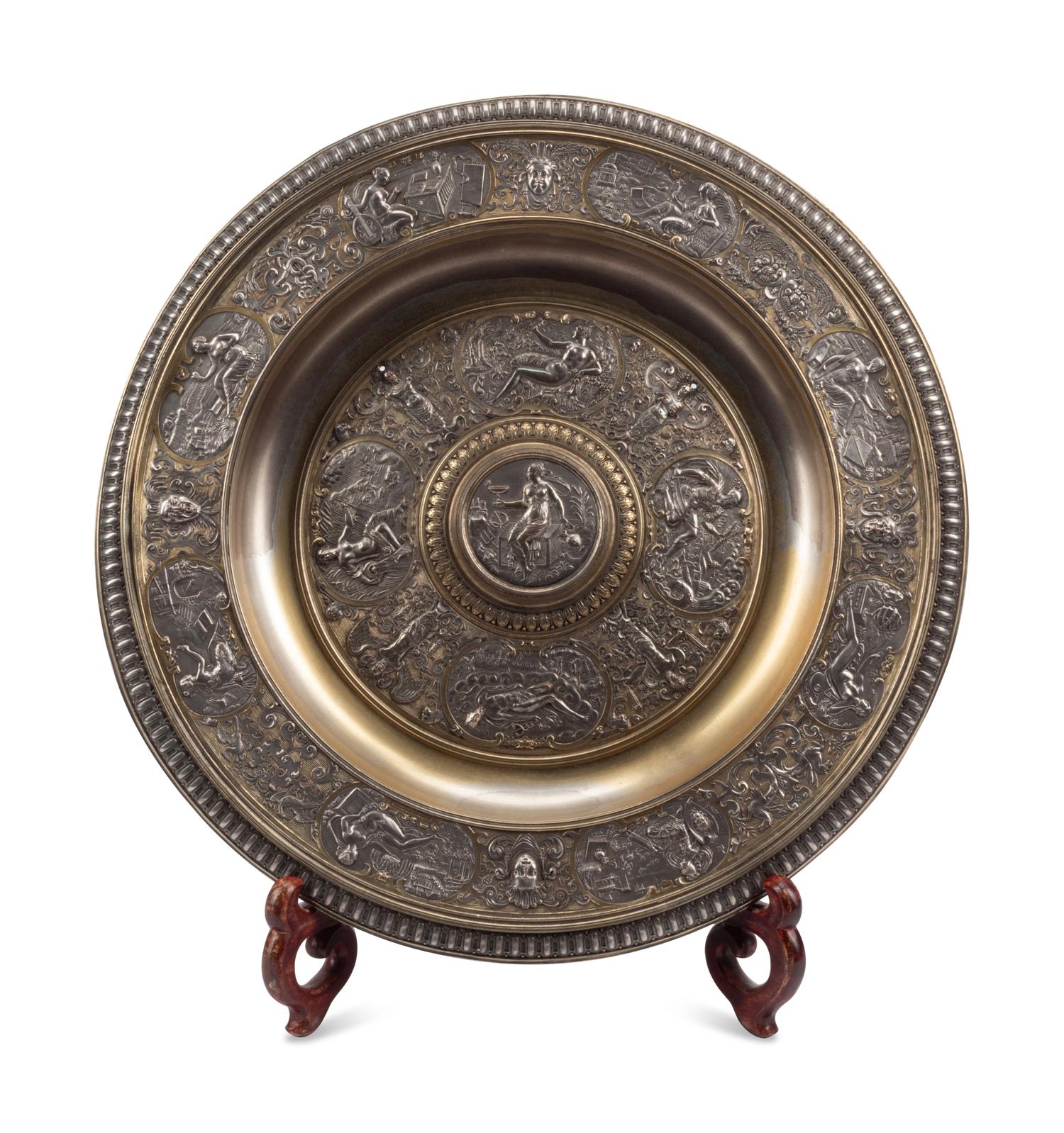 An Elkington Silver-Plate Tray