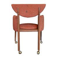 A Pair Frank Lloyd Wright Designed Side Chairs 21" W x 21" D x 30.5", — United States, Circa 1953