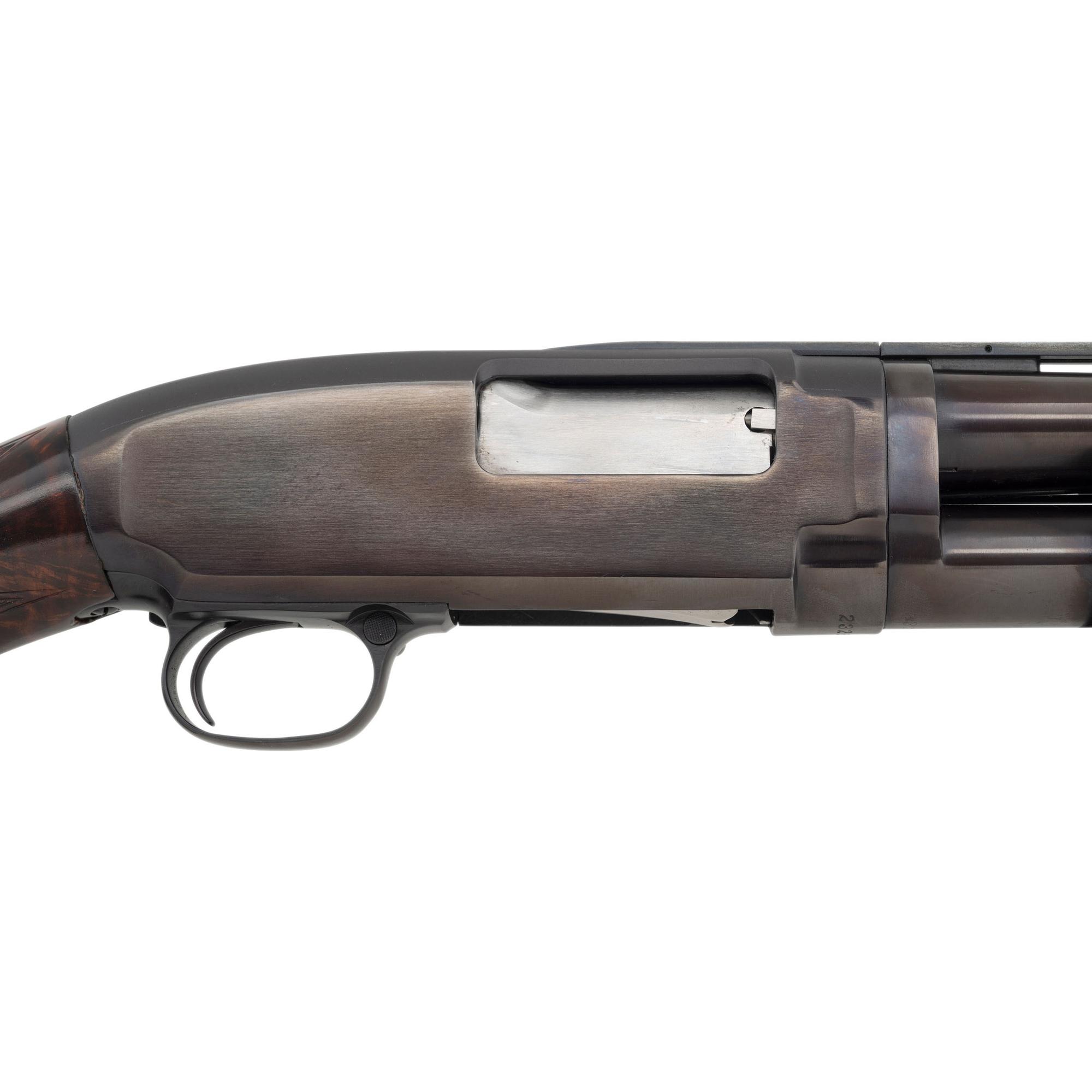 **Winchester Model 1912 16 Gauge Shotgun with Aftermarket Rib and Upgraded Wood