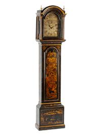 A George III Painted Tall Case Clock