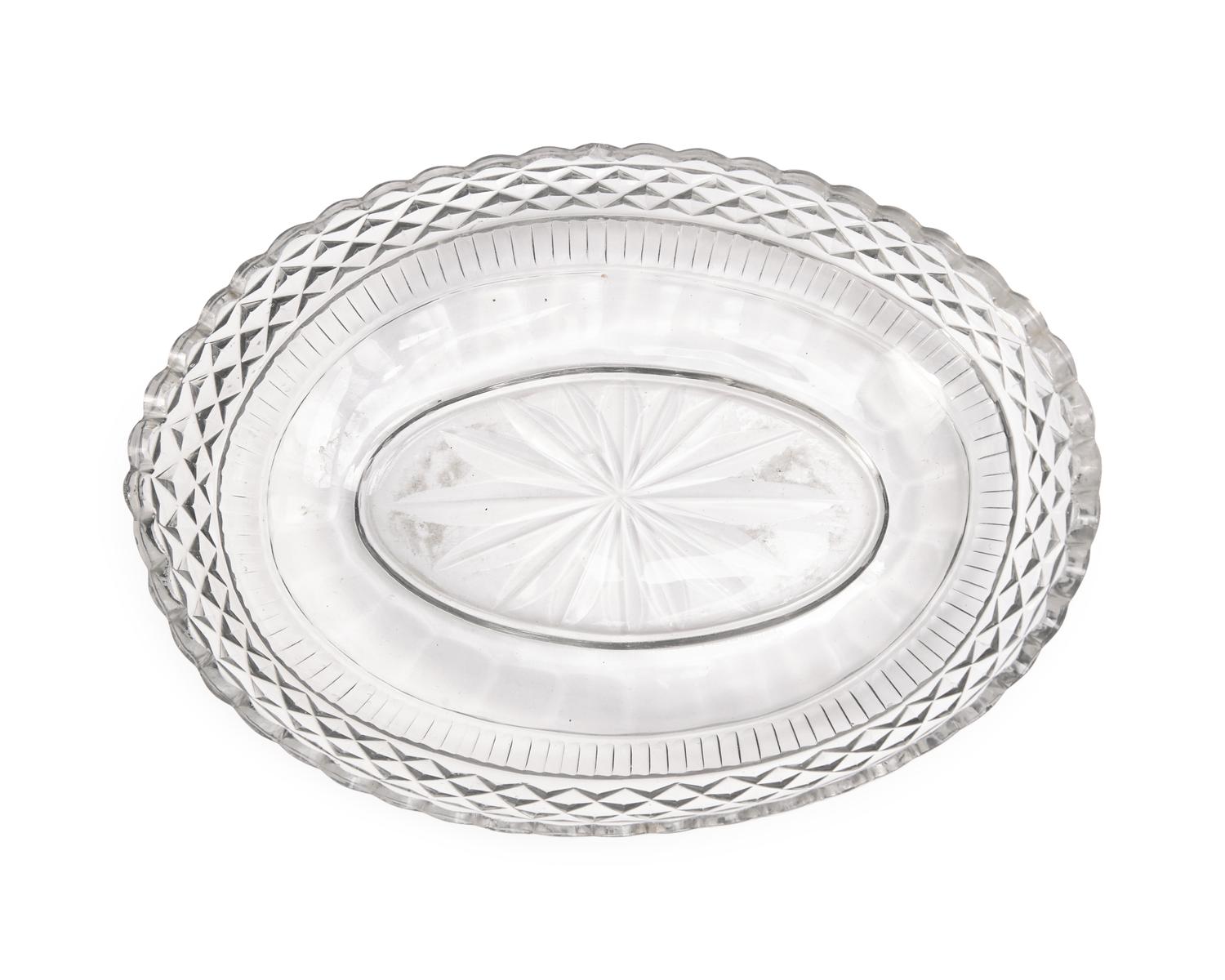 A Group of Four Anglo-Irish Cut-Glass Tablewares