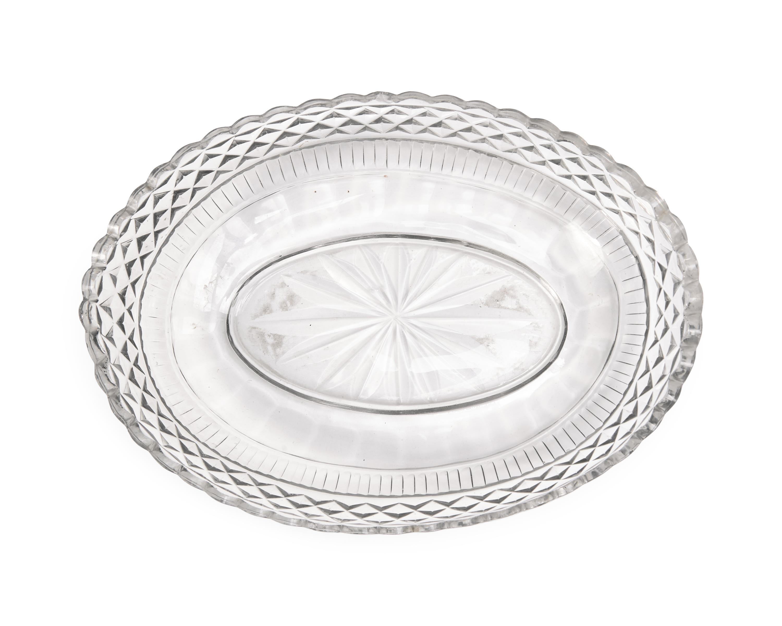 A Group of Four Anglo-Irish Cut-Glass Tablewares