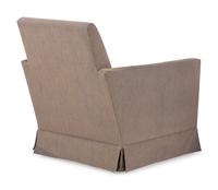 A Pair of Donghia Lounge Chairs and Ottoman