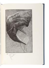 [MOSER, Barry (b. 1940), illustrator]. MELVILLE, Herman (1819-1891). Moby Dick; or, The Whale . Berkeley: University of California Press, 1981.