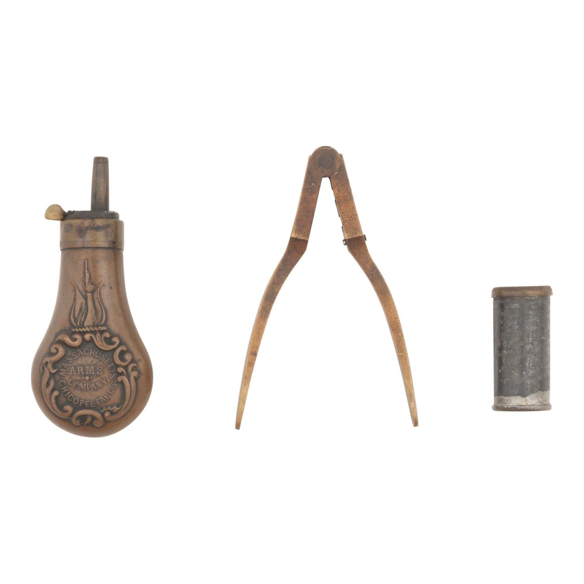 Mass Arms Maynard Primed Revolver Accessories: Mold, Flask & Primer Tapes