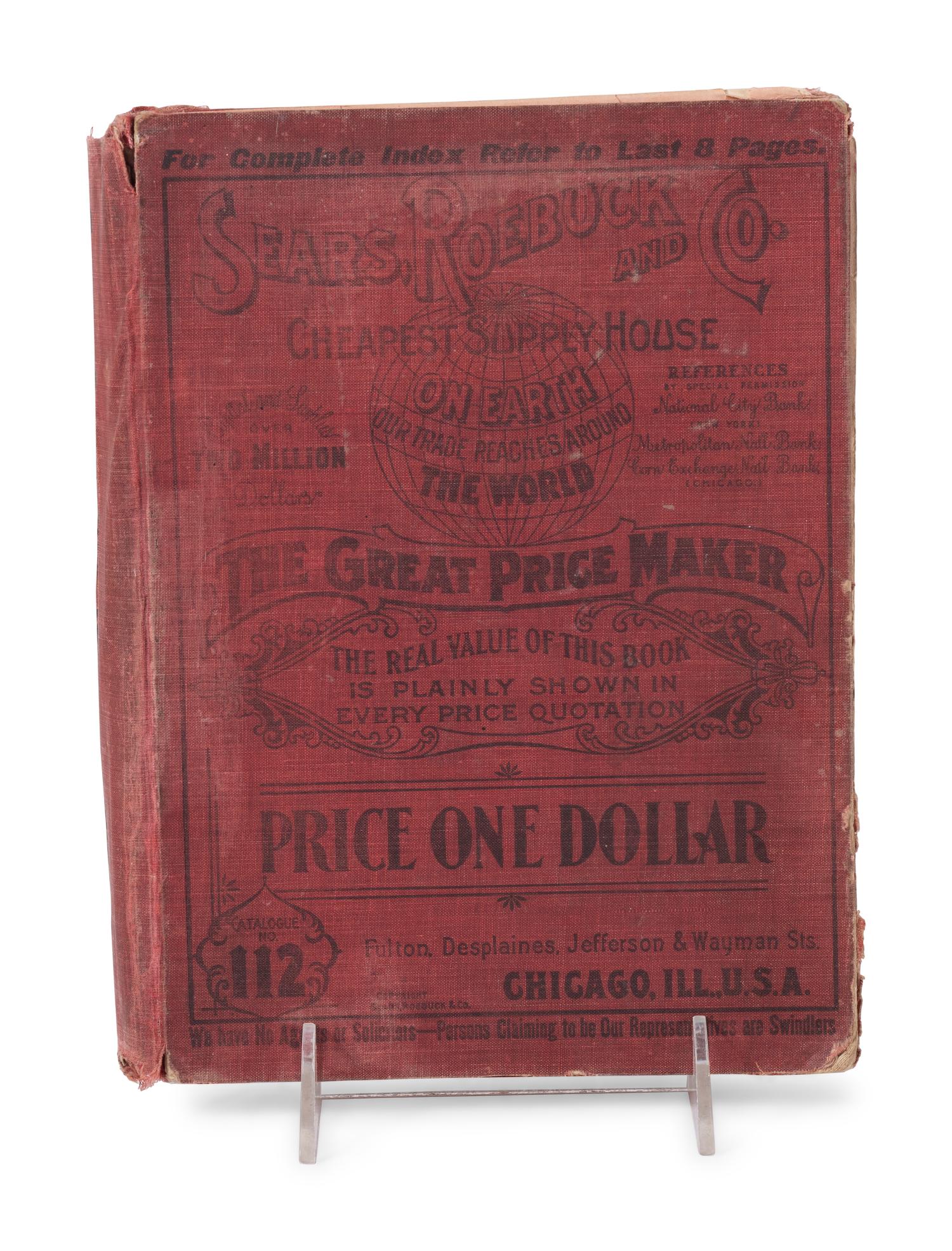 Two Original Sears Roebuck Catalogs