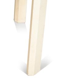 A Five-Piece Group of White Lacquered Furniture