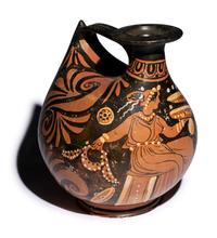 A Large Apulian Red-Figured Askos