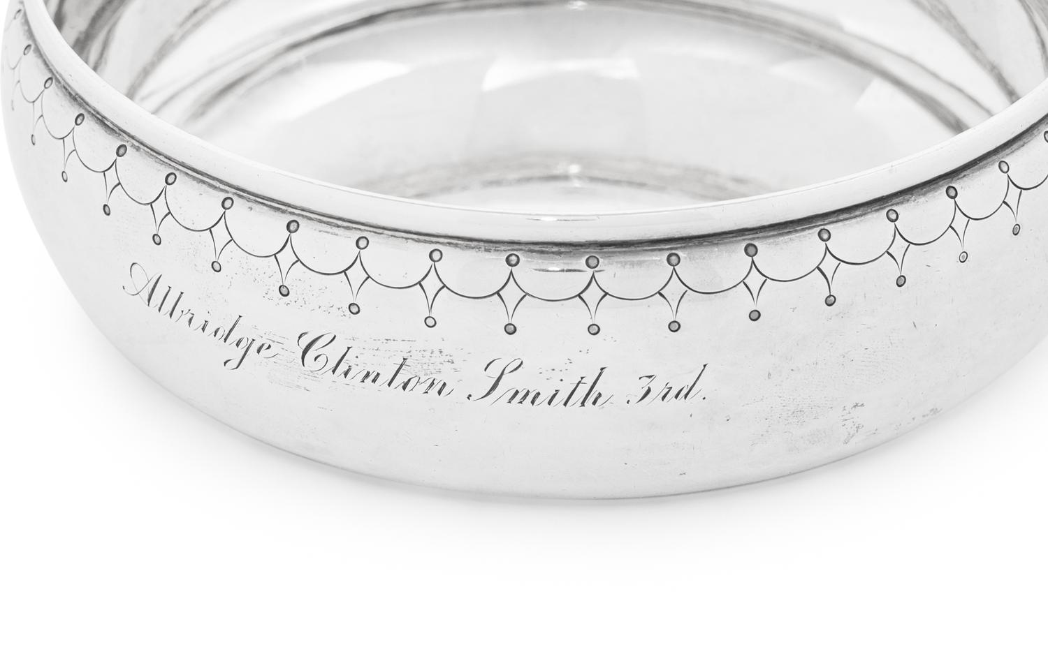 A Group of Four Tiffany and Co. Silver Table Articles