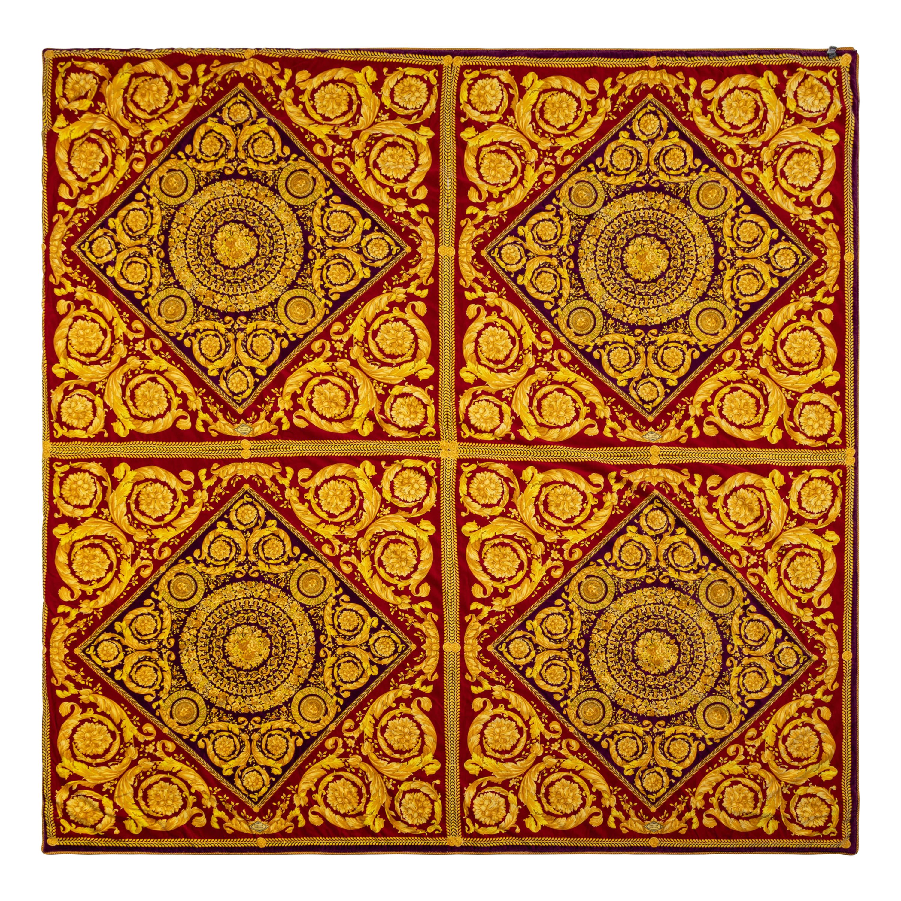 Gianni Versace, Printed Velvet Comforter