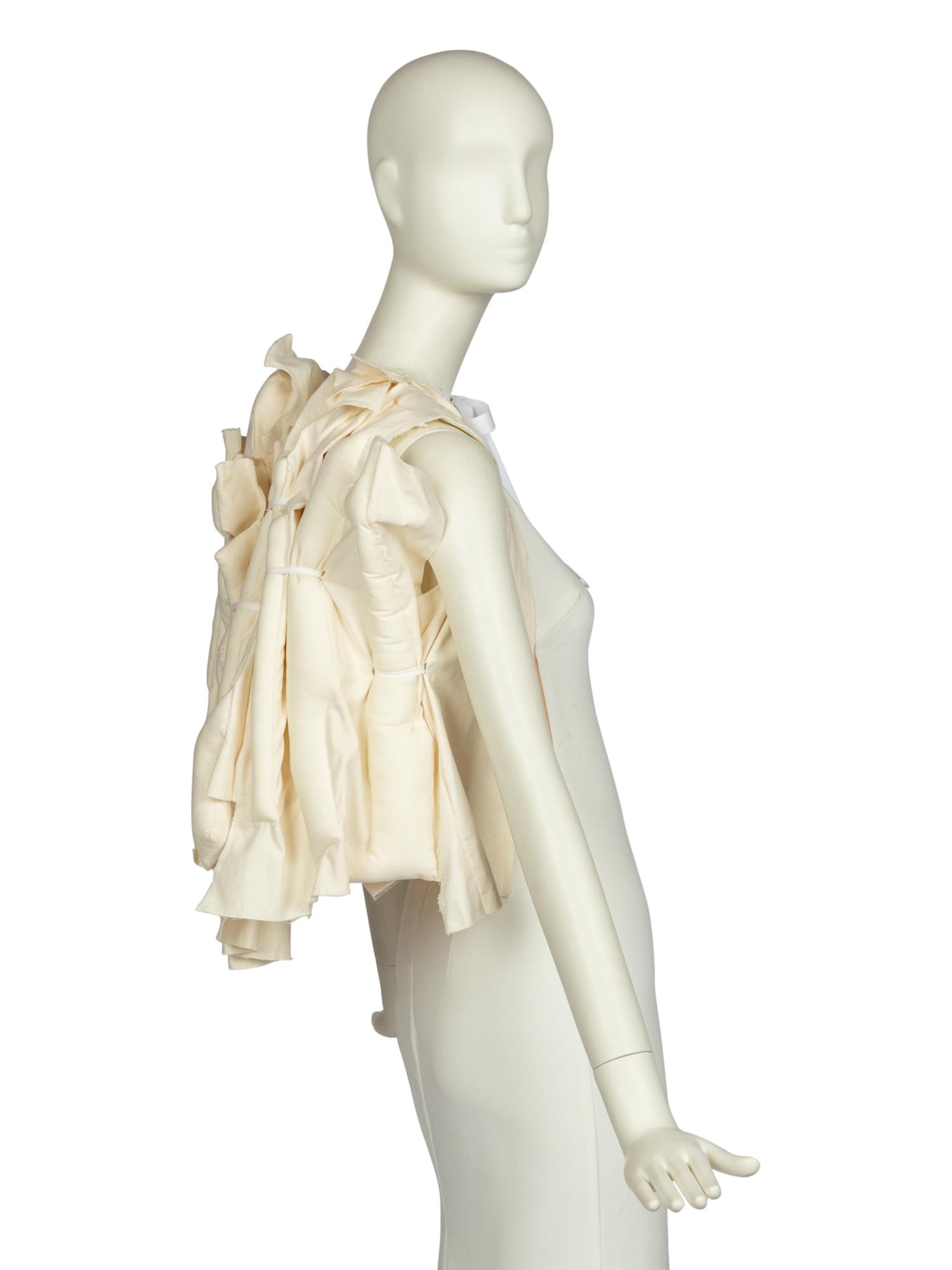 Comme des Garçons Backless Top, S/S 2013 "Crush" Collection