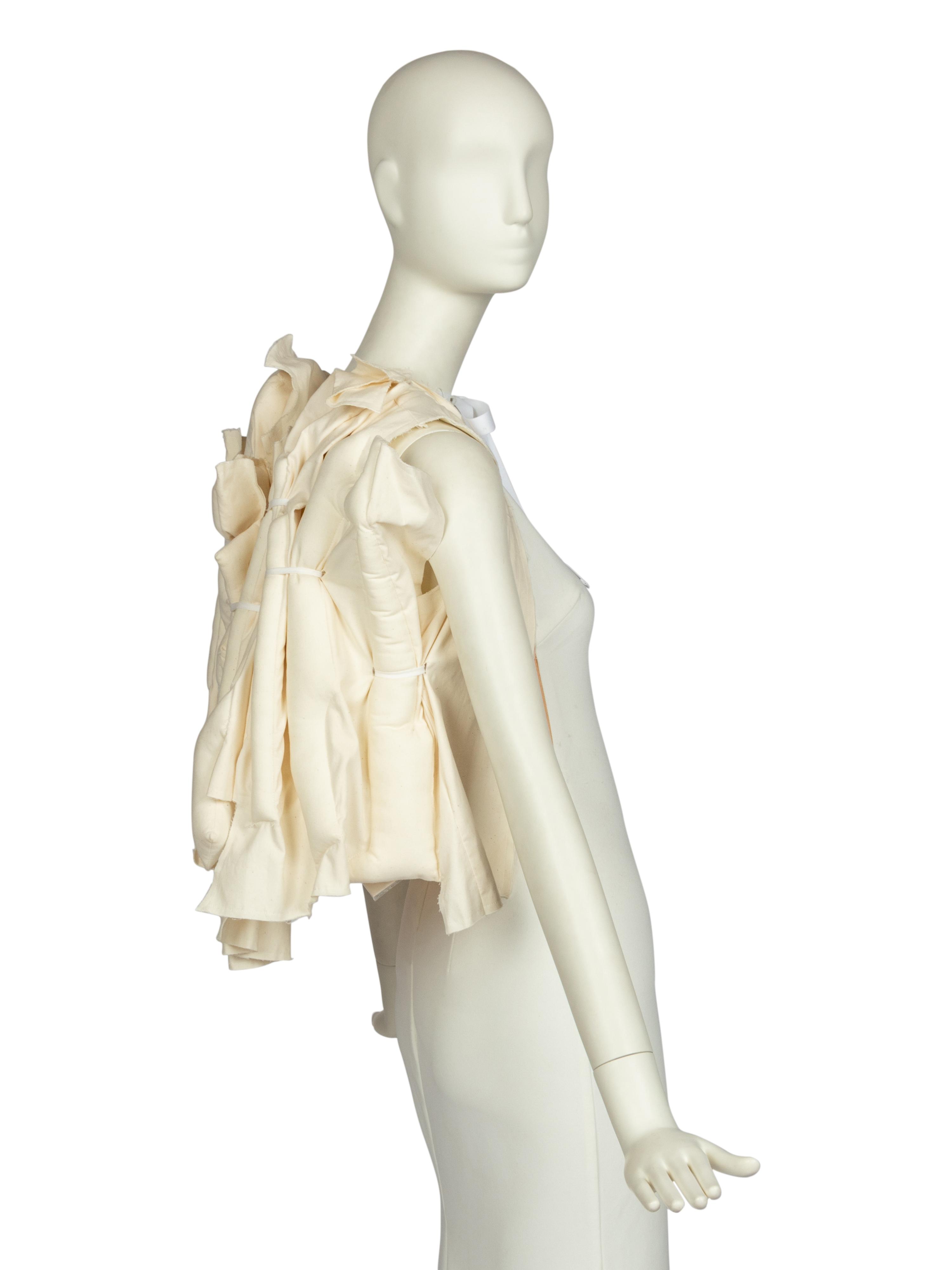 Comme des Garçons Backless Top, S/S 2013 "Crush" Collection